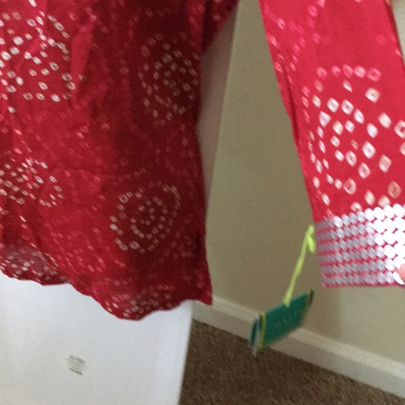 New With Tags Calypso St. Barth Target Top Boho - Picture 4 of 7